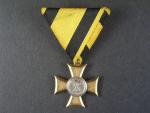 Vojenský služební kříž II.tř. za 10 let služby, vydání z let 1913 - 1918