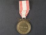 Pamětní medaile na první sv. válku s meči