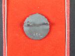 Odznak Přeborník ČSR 1955 č.143, punc Ag, poškozený smalt