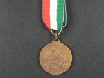 Pamětní medaile pěší divize CASALE na boje na řecko-albánské hranici 18.-21. dubna 1941, nová stuha