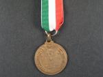 Pamětní medaile pěší divize CASALE na boje na řecko-albánské hranici 18.-21. dubna 1941, nová stuha