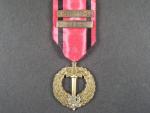 Pamětní medaile čs. armády v zahraničí se štítkem STŘEDNÍ VÝCHOD a SSSR