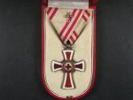 Čestné vyznamenání Za zásluhy o Červený Kříž II.tř bez válečne dekorace, puncované Ag, orig. etue