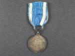 Medaile svobody 1. st. 1918, za statečnost, punc Ag, značka výrobce