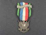 Medaile veteránů války 1870-71, 2. stupeň s páskou na stuze