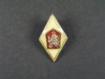 Odznak pro absoloventy vojenské akademie 1960 - 1991 Ag, výrobce Mincovna Kremnica