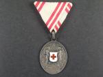 Stříbrná čestná medaile za zásluhy o červený kříž, Ag