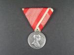 Medaile za statečnost II. třídy, Ag, vydání 1914 - 1917