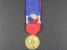 FRANCIE - Čestná medaile min. práce, pozlacený bronz, důstojník-rozeta, uděleno 1966