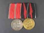 Spojka vyznamenání, Pamětní medaile na 13. Marz 1938 a Pamětní medaile na 1. Oktober 1938