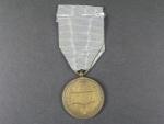 Pamětní medaile mezinárodní federace starých bojovníků FIDAC s letopočtem 1918-19 s kulovitým ouškem