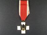 Čestný odznak za péči o německý lid 3. stupeň na stuze, pozlacený bronz, smalty
