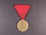 Vojenská jubilejní pam. medaile z r.1898, původní stuha