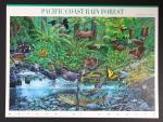 Zn. č. 3265-3274, TL fauna a flora deštného pralesa pacifického pobřeží