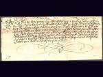 skládaný císařský dopis z r. 1677 s císařskou pečetí a s vlastnoručním podpisem 