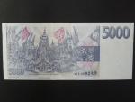 5000 Kč 1993 s. A 15, Baj. CZ 9, Pi. 9