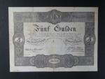 5 Gulden 9.12.1833, Ri. 069a, varianta s písmenem 