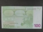 100 Euro 2002 s.X, Německo, podpis Mario Draghi, E002 tiskárna F. C. Oberthur, Francie