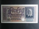 vydání pro obsazené území 1939-45, 50 Reichsmark b.d. série B, Ros. 555