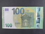 100 Euro 2019 série EA, podpis Mario Draghi,  E010