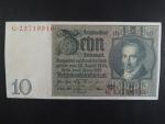 Německo, 10 RM 1929 série G, mírové vydání, podtiskové písmeno E, Ba. D2b