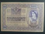10.000 Kronen (1920) série 1002 s přetiskem, Ri. A43