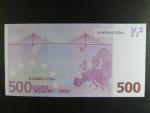 500 Euro 2002 s.N, Rakousko, podpis Willema F. Duisenberga, F001 tiskárna Österreichische Banknoten und Sicherheitsdruck, Rakousko