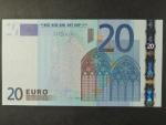 20 Euro 2002 s.D, Estonsko, podpis Mario Draghi, R028 tiskárna Bundesdruckerei, Německo