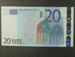 20 Euro 2002 s.E, Slovensko, podpis Jeana-Clauda Tricheta, G015 tiskárna Koninklijke Joh. Enschedé, Holandsko