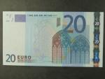 20 Euro 2002 s.F, Malta, podpis Jeana-Clauda Tricheta, G014 tiskárna Koninklijke Joh. Enschedé, Holandsko