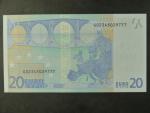 20 Euro 2002 s.G, Kypr, podpis Jeana-Clauda Tricheta, G013 tiskárna Koninklijke Joh. Enschedé, Holandsko