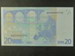 20 Euro 2002 s.G, Kypr, podpis Jeana-Clauda Tricheta, G014 tiskárna Koninklijke Joh. Enschedé, Holandsko
