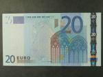 20 Euro 2002 s.H, Slovinsko, podpis Jeana-Clauda Tricheta, G013 tiskárna Koninklijke Joh. Enschedé, Holandsko