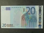 20 Euro 2002 s.H, Slovinsko, podpis Jeana-Clauda Tricheta, G015 tiskárna Koninklijke Joh. Enschedé, Holandsko