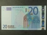 20 Euro 2002 s.H, Slovinsko, podpis Mario Draghi, R027 tiskárna Bundesdruckerei, Německo 