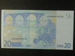 20 Euro 2002 s.L, Finsko, podpis Jeana-Clauda Tricheta, G011 tiskárna Koninklijke Joh. Enschedé, Holandsko