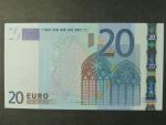 20 Euro 2002 s.L, Finsko, podpis Jeana-Clauda Tricheta, G014 tiskárna Koninklijke Joh. Enschedé, Holandsko
