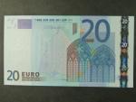20 Euro 2002 s.L, Finsko, podpis Jeana-Clauda Tricheta, R027 tiskárna Bundesdruckerei, Německo 