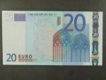 20 Euro 2002 s.M, Portugalsko, podpis Jeana-Clauda Tricheta, U011 tiskárna  Valora - Banco de Portugalsko, Portugalsko