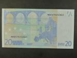 20 Euro 2002 s.M, Portugalsko, podpis Jeana-Clauda Tricheta, U013 tiskárna  Valora - Banco de Portugalsko, Portugalsko