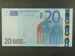 20 Euro 2002 s.M, Portugalsko, podpis Jeana-Clauda Tricheta, U023 tiskárna  Valora - Banco de Portugalsko, Portugalsko