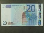 20 Euro 2002 s.P, Holandsko, podpis Jeana-Clauda Tricheta, G006 tiskárna Koninklijke Joh. Enschedé, Holandsko