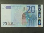 20 Euro 2002 s.P, Holandsko, podpis Jeana-Clauda Tricheta, G007 tiskárna Koninklijke Joh. Enschedé, Holandsko