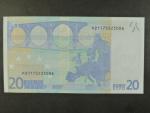 20 Euro 2002 s.P, Holandsko, podpis Jeana-Clauda Tricheta, G011 tiskárna Koninklijke Joh. Enschedé, Holandsko