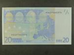 20 Euro 2002 s.P, Holandsko, podpis Mario Draghi, R021 tiskárna Bundesdruckerei, Německo 
