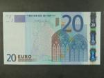 20 Euro 2002 s.P, Holandsko, podpis Mario Draghi, R023 tiskárna Bundesdruckerei, Německo 