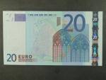 20 Euro 2002 s.S, Itálie, podpis Jeana-Clauda Tricheta, J011 tiskárna Istituto Poligrafico e Zecca dello Stato, Itálie
