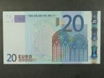 20 Euro 2002 s.S, Itálie, podpis Jeana-Clauda Tricheta, J012 tiskárna Istituto Poligrafico e Zecca dello Stato, Itálie