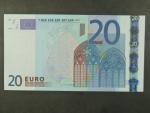 20 Euro 2002 s.S, Itálie, podpis Jeana-Clauda Tricheta, J014 tiskárna Istituto Poligrafico e Zecca dello Stato, Itálie