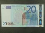 20 Euro 2002 s.S, Itálie, podpis Jeana-Clauda Tricheta, J015 tiskárna Istituto Poligrafico e Zecca dello Stato, Itálie